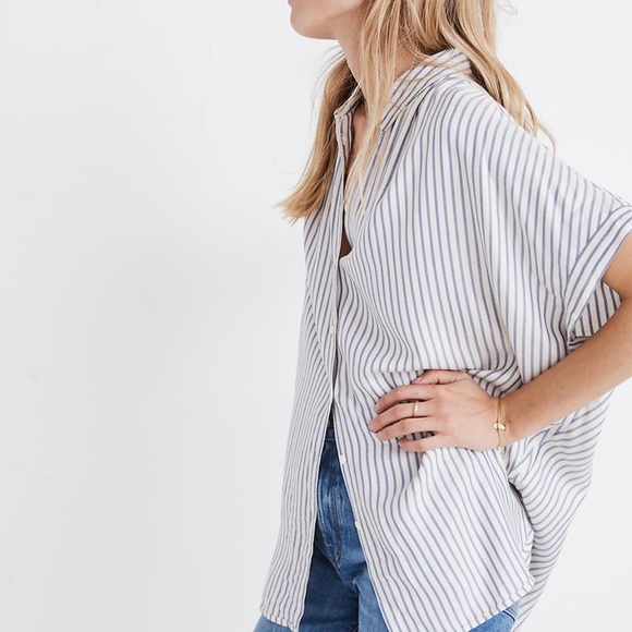 Madewell Short Sleeve Shirt - Picture 3 of 6